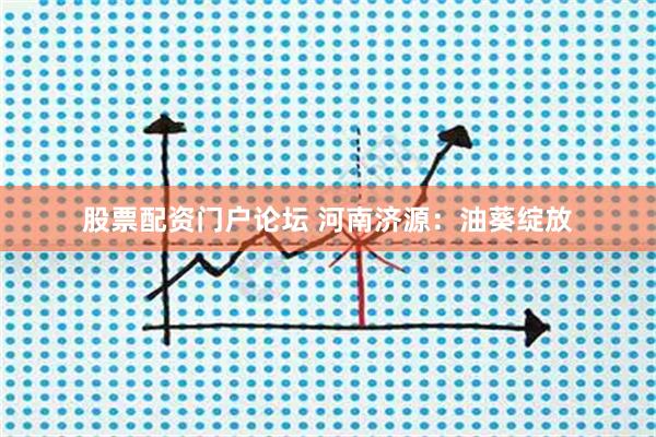 股票配资门户论坛 河南济源：油葵绽放
